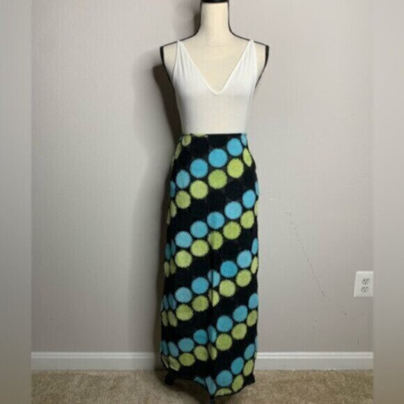 Metro style Vintage Leather Midi Skirt - Picture 12 of 13